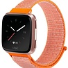 Strap-it Strap-it Bracelet nylon Fitbit Versa (orange) Strap-it Strap-it Bracelet nylon Fitbit Versa (orange)
