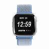 Strap-it Strap-it Bracelet nylon Fitbit Versa (bleu) Strap-it Strap-it Bracelet nylon Fitbit Versa (bleu)