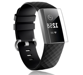 Strap-it Protecteur d'écran Fitbit Charge 3 (film plastique)
