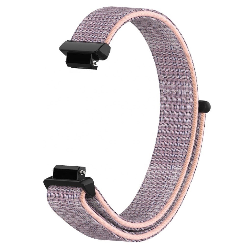 Strap-it Strap-it Bracelet nylon Fitbit Inspire (rose)