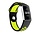 Strap-it Bracelet sport Fitbit Charge 3 (noir jaune)