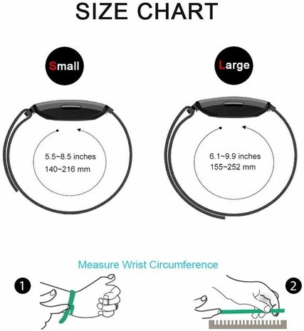 Strap-it Strap-it Bracelet Milanais Fitbit Inspire (noir) Strap-it Strap-it Bracelet Milanais Fitbit Inspire (noir)