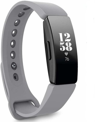 Strap-it Strap-it Bracelet silicone Fitbit Inspire (gris)