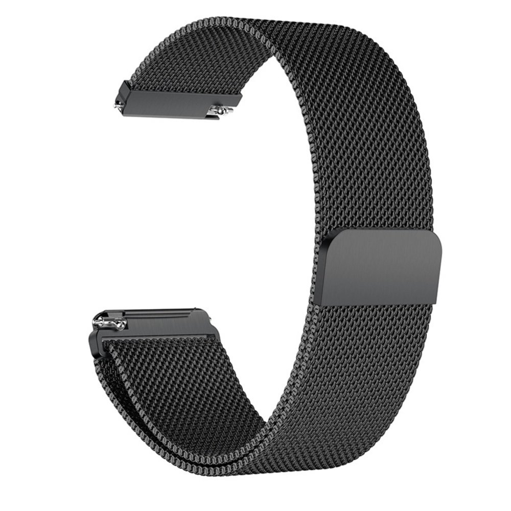 Strap-it Strap-it Bracelet Milanais Fitbit Versa (noir)