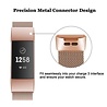 Strap-it Strap-it Bracelet Milanais Fitbit Charge 3 (or rose) Strap-it Strap-it Bracelet Milanais Fitbit Charge 3 (or rose)