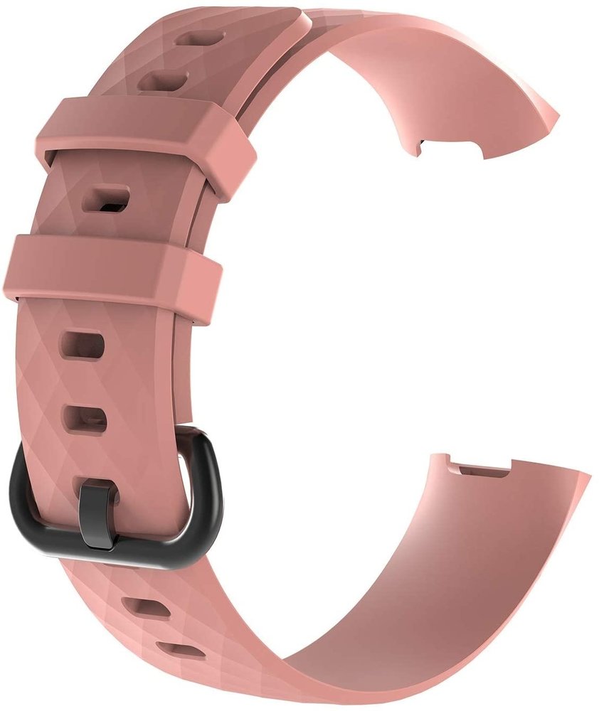Strap-it Strap-it Bracelet silicone Fitbit Charge 3 (rose)