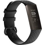 Strap-it Bracelet Silicone Fitbit Charge 3 (noir)