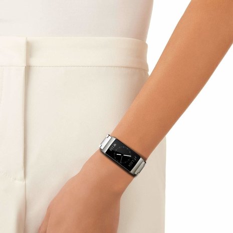 Strap-it Strap-it Bracelet acier Fitbit Charge 4 (argent)
