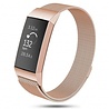 Strap-it Strap-it Bracelet Milanais Fitbit Charge 4 (or rose) Strap-it Strap-it Bracelet Milanais Fitbit Charge 4 (or rose)