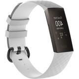 Strap-it Bracelet silicone Fitbit Charge 4 (blanc)