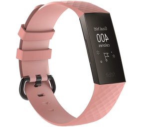 Strap-it Bracelet silicone Fitbit Charge 4 (rose)