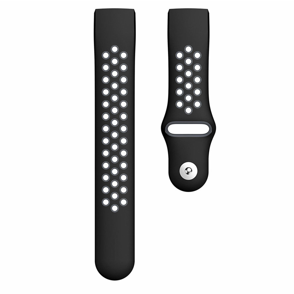 Strap-it Strap-it Bracelet sport Fitbit Charge 4 (noir/gris)