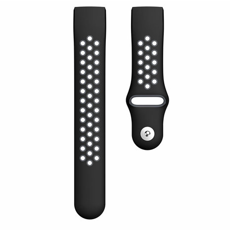 Strap-it Strap-it Bracelet sport Fitbit Charge 4 (noir/gris)