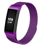 Strap-it Strap-it Bracelet Milanais Fitbit Charge 4 (violet)