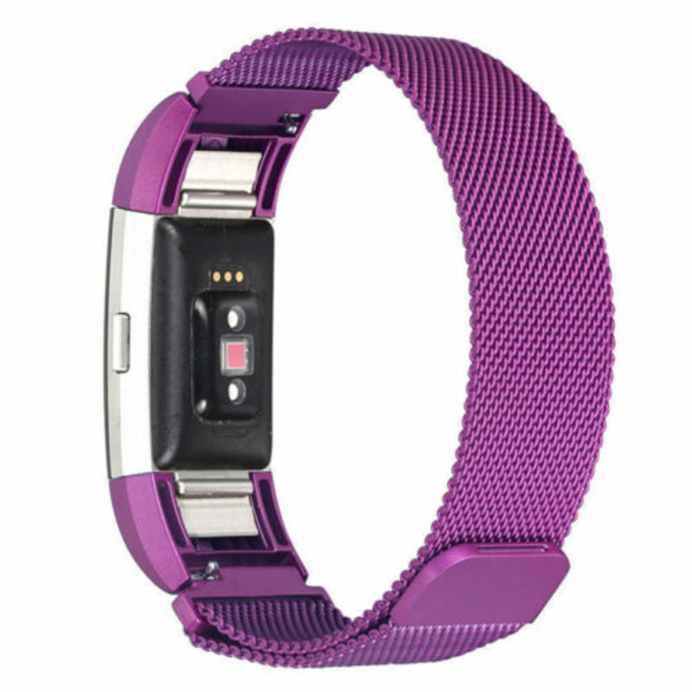 Strap-it Strap-it Bracelet Milanais Fitbit Charge 4 (violet) Strap-it Strap-it Bracelet Milanais Fitbit Charge 4 (violet)
