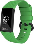 Strap-it Strap-it Bracelet silicone Fitbit Charge 3 (vert)