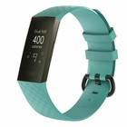 Strap-it Strap-it Bracelet silicone Fitbit Charge 3 (aqua)
