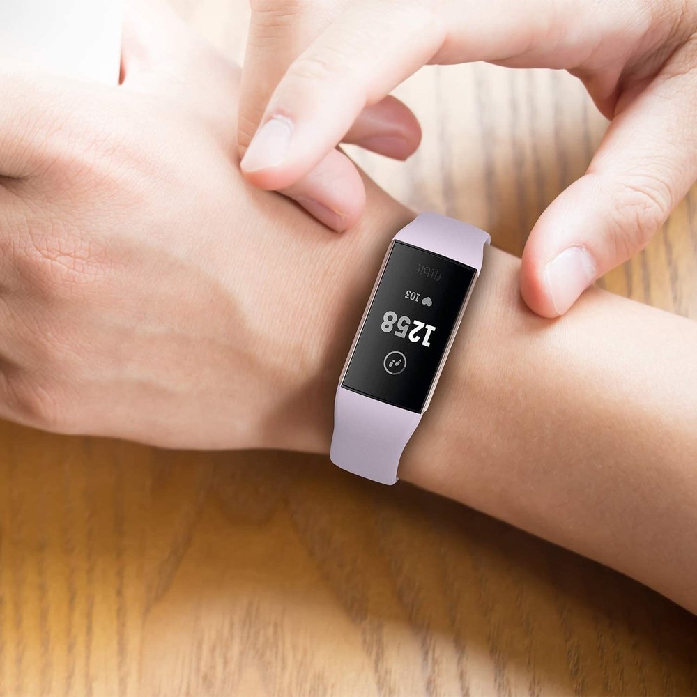 Strap-it Strap-it Bracelet sport Fitbit Charge 3 (lavande)