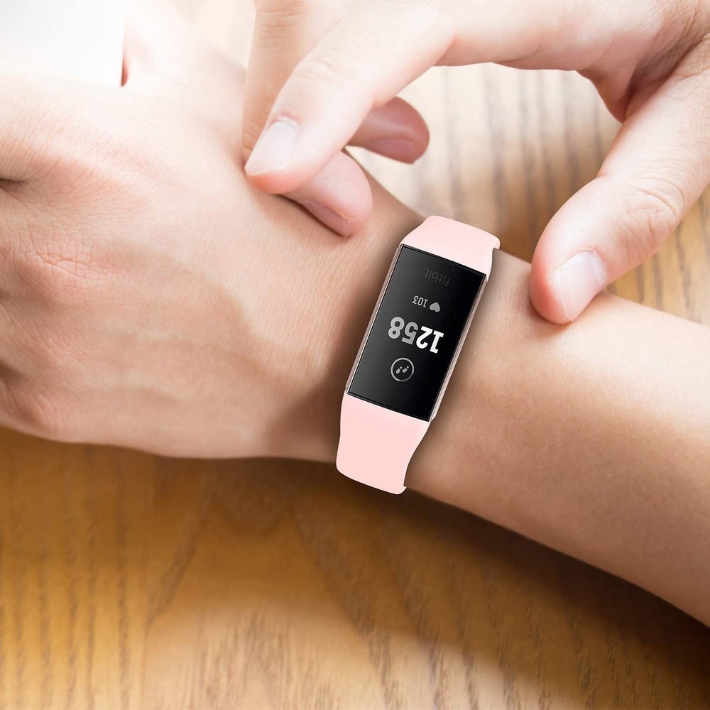 Strap-it Strap-it Bracelet sport Fitbit Charge 4 (rose)