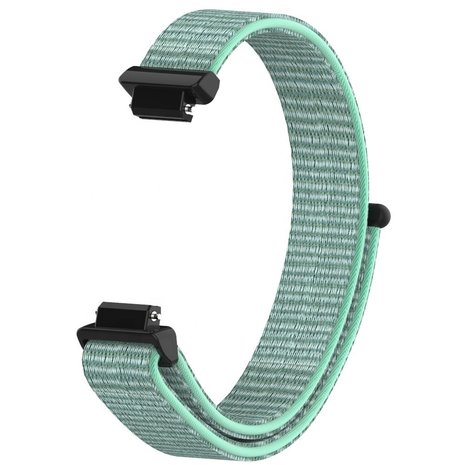 Strap-it Strap-it Bracelet nylon Fitbit Inspire (aqua)