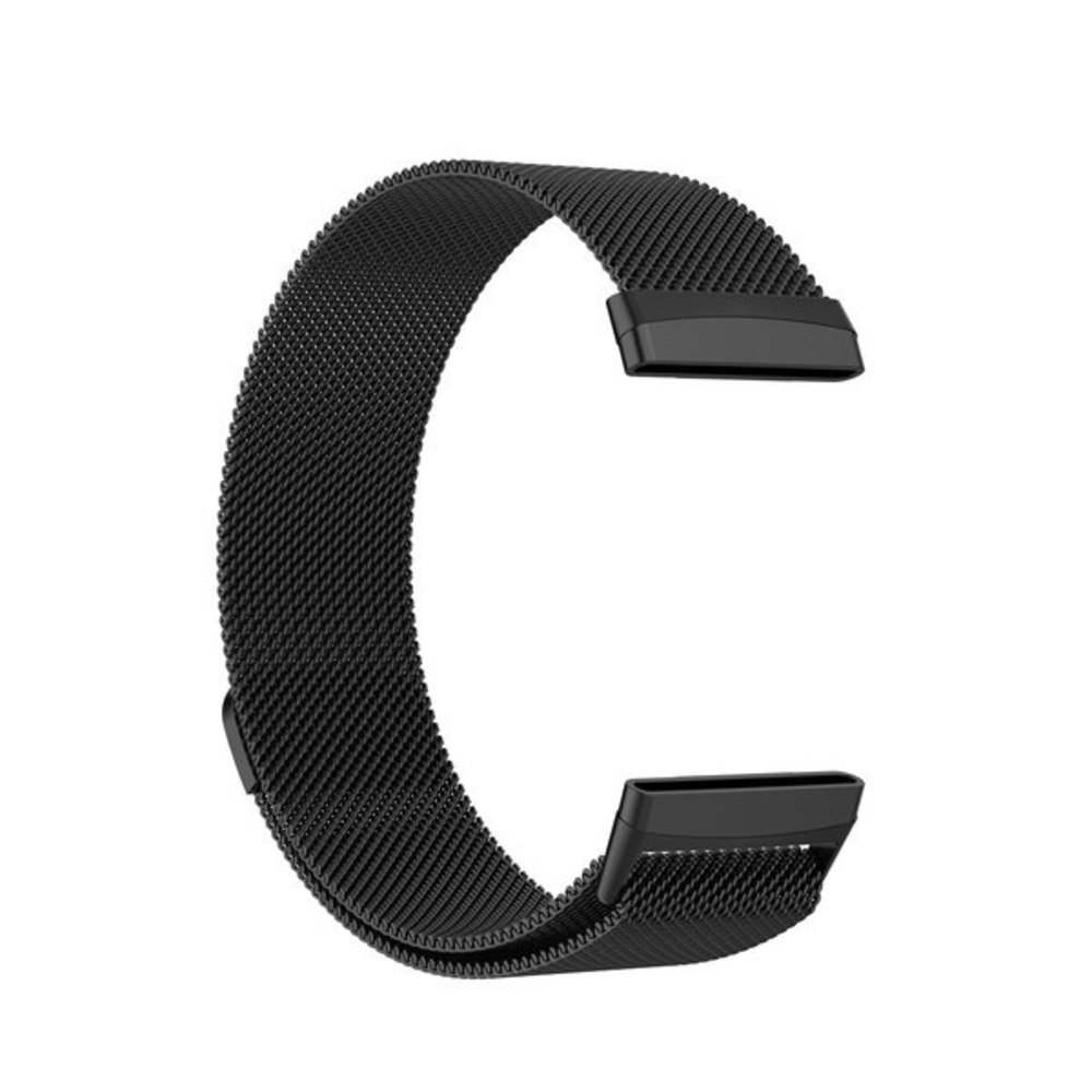 Strap-it Strap-it Bracelet Milanais Fitbit Versa 3 (noir)