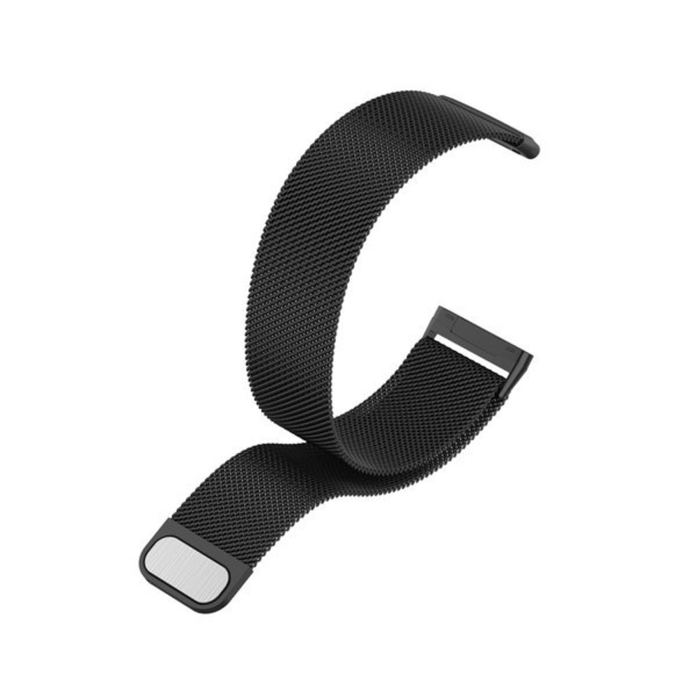 Strap-it Strap-it Bracelet Milanais Fitbit Versa 3 (noir)