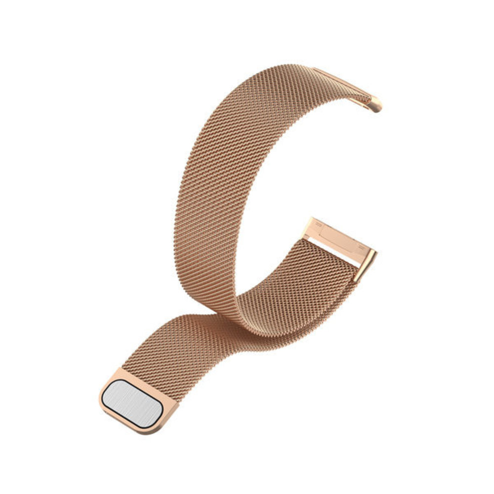 Strap-it Strap-it Bracelet Milanais Fitbit Versa 3 (or rose)