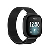 Strap-it Strap-it Bracelet Milanais Fitbit Sense (noir) Strap-it Strap-it Bracelet Milanais Fitbit Sense (noir)