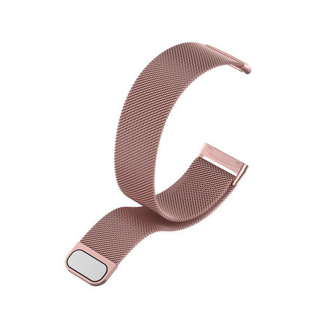 Strap-it Strap-it Bracelet Milanais Fitbit Sense (rose) Strap-it Strap-it Bracelet Milanais Fitbit Sense (rose)