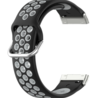 Strap-it Strap-it Bracelet sport Fitbit Sense (noir/gris) Strap-it Strap-it Bracelet sport Fitbit Sense (noir/gris)