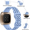 Strap-it Strap-it Bracelet silicone avec trous Fitbit Sense (lilas) Strap-it Strap-it Bracelet silicone avec trous Fitbit Sense (lilas)