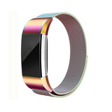 Strap-it Bracelet Milanais Fitbit Charge 2 (arc-en-ciel)