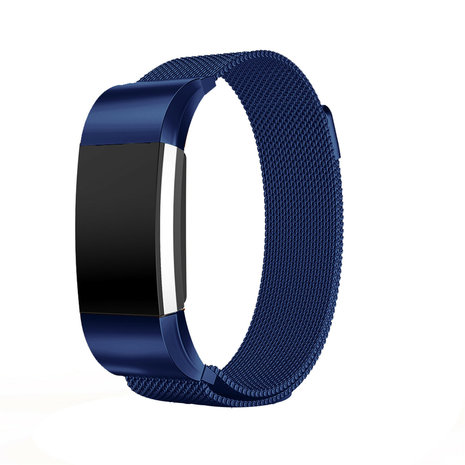 Strap-it Strap-it Bracelet Milanais Fitbit Charge 2 (bleu)