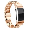 Strap-it Strap-it Bracelet acier dragon Fitbit Charge 3 (or rose) Strap-it Strap-it Bracelet acier dragon Fitbit Charge 3 (or rose)