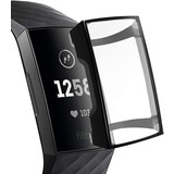 Strap-it Coque de protection Fitbit Charge 3/4 TPU (noir)