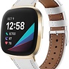 Strap-it Strap-it Bracelet cuirFitbit Versa 3 (blanc) Strap-it Strap-it Bracelet cuirFitbit Versa 3 (blanc)
