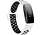 Strap-it Bracelet sport Fitbit Inspire (blanc/noir)
