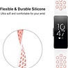 Strap-it Strap-it Bracelet sport Fitbit Inspire (blanc/rose) Strap-it Strap-it Bracelet sport Fitbit Inspire (blanc/rose)