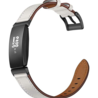 Strap-it Strap-it Bracelet cuir Fitbit Inspire (blanc) Strap-it Strap-it Bracelet cuir Fitbit Inspire (blanc)