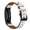 Strap-it Strap-it Bracelet cuir Fitbit Inspire (blanc) Strap-it Strap-it Bracelet cuir Fitbit Inspire (blanc)
