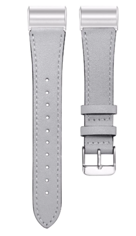 Strap-it Strap-it Bracelet cuir Fitbit Charge 4 (gris élégant)