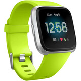 Strap-it Bracelet silicone Fitbit Versa (vert clair)