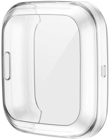 Strap-it Strap-it Coque de protection en TPU Fitbit Versa 2 (transparent)