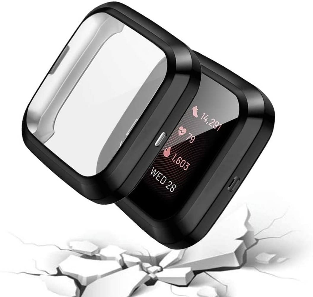 Strap-it Strap-it Coque de protection Fitbit Versa 2 TPU (noir)