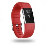 Strap-it Bracelet silicone Fitbit Charge 2 (rouge) 