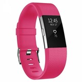 Strap-it Bracelet silicone Fitbit Charge 2 (rose vif) 