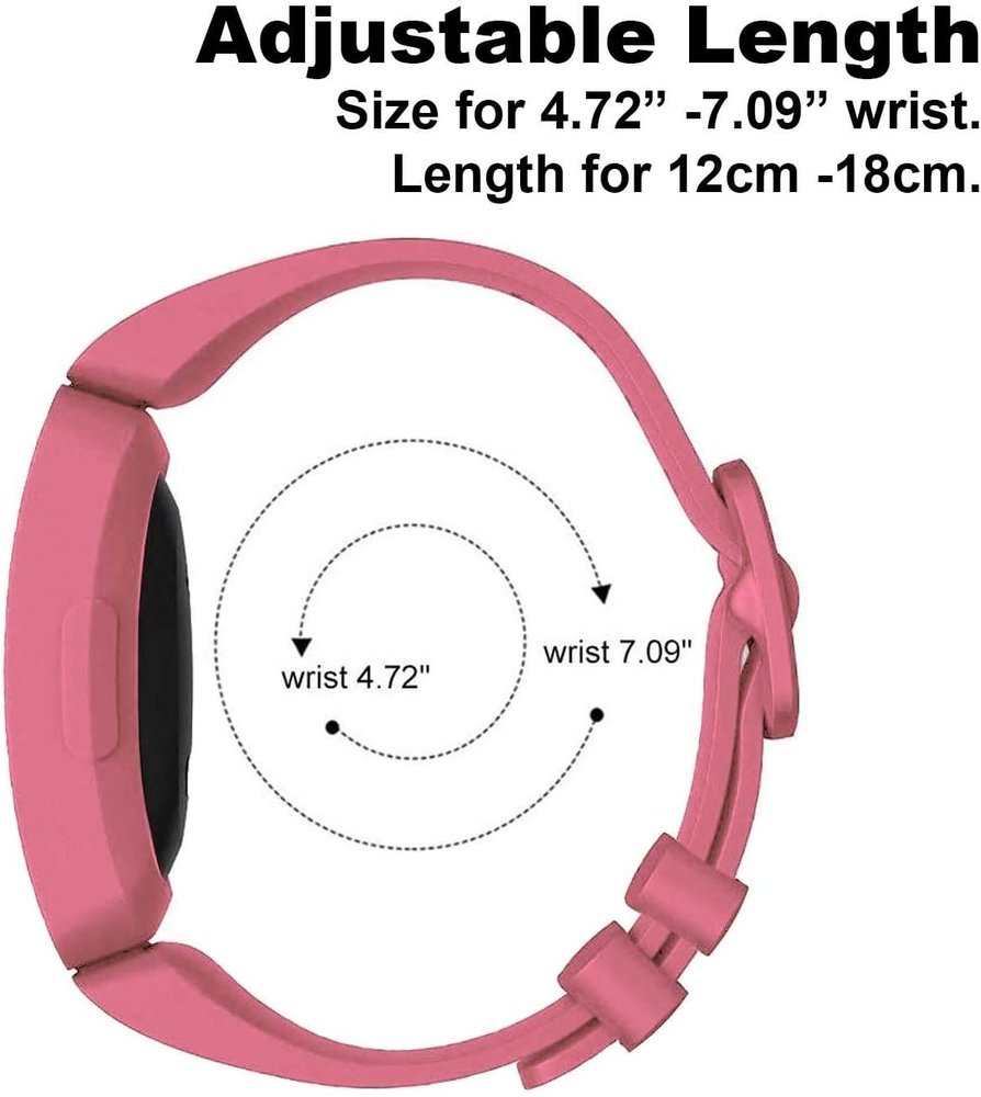 Strap-it Strap-it Bracelet silicone Fitbit Ace 2 (pastèque)