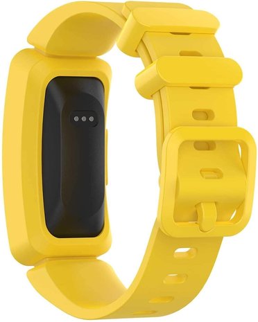 Strap-it Strap-it Bracelet silicone Fitbit Ace 2 (jaune)