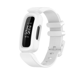 Strap-it Bracelet silicone Fitbit Ace 3 (blanc)