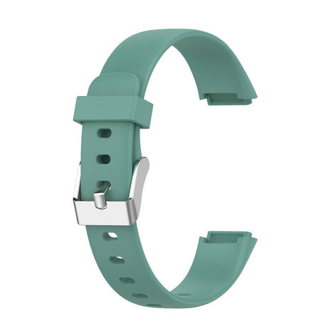 Strap-it Strap-it Bracelet silicone Fitbit Luxe (vert pin)